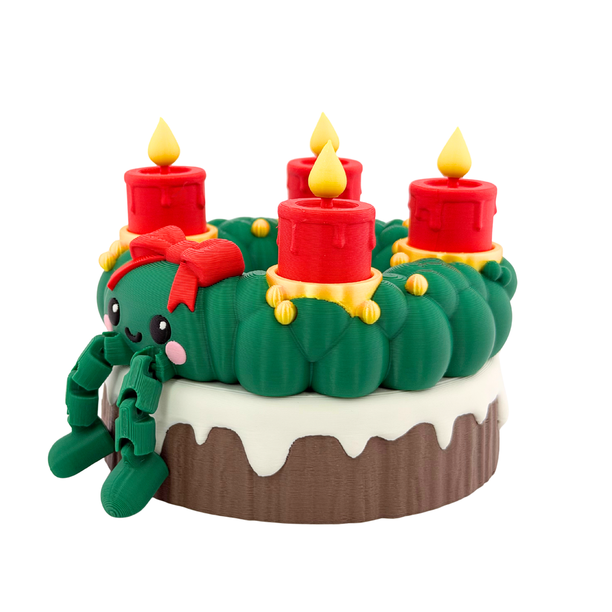 Adventskranz Männchen