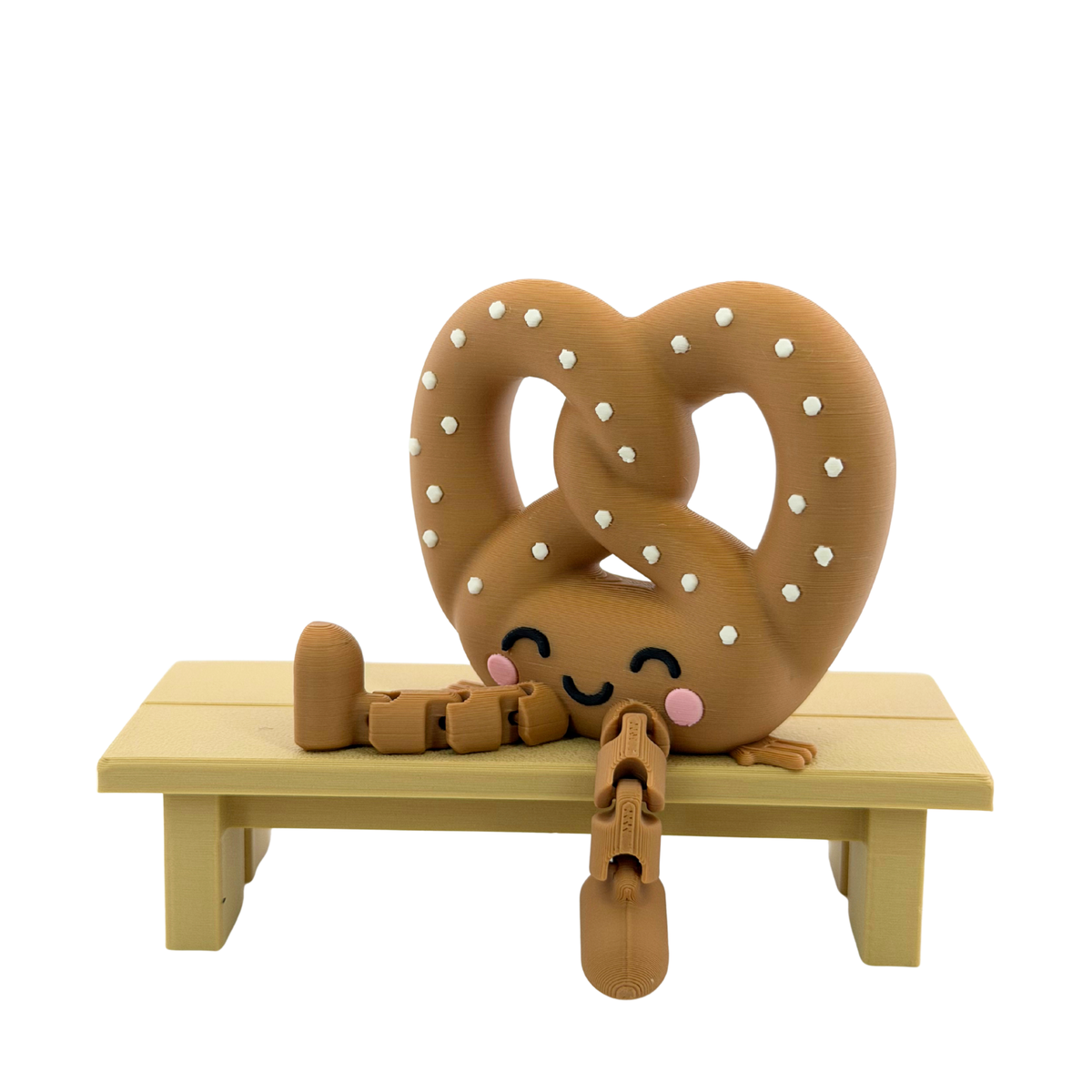 Bretzel Männchen Kantenhocker