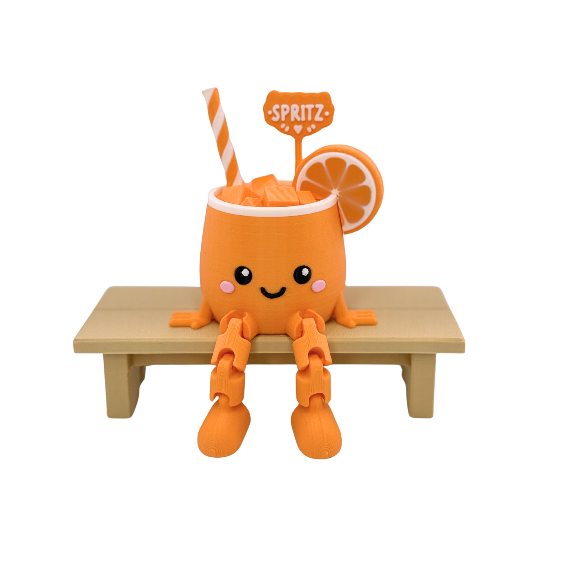 Spritz Männchen Kantenhocker
