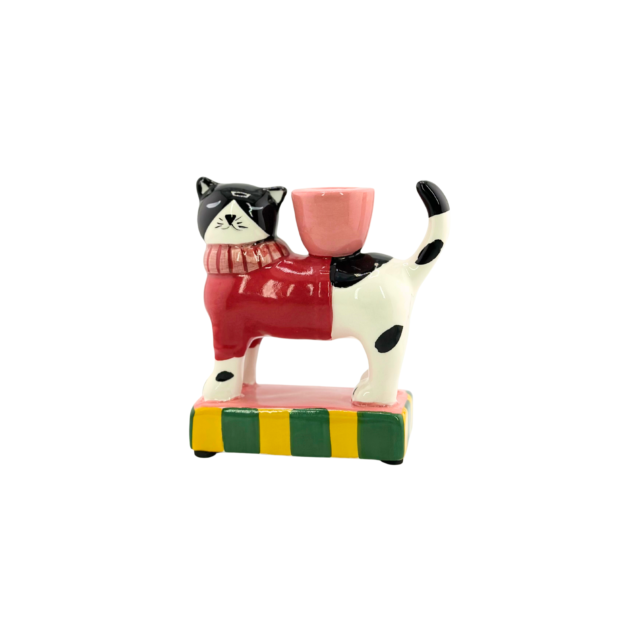Kerzenhalter Katze