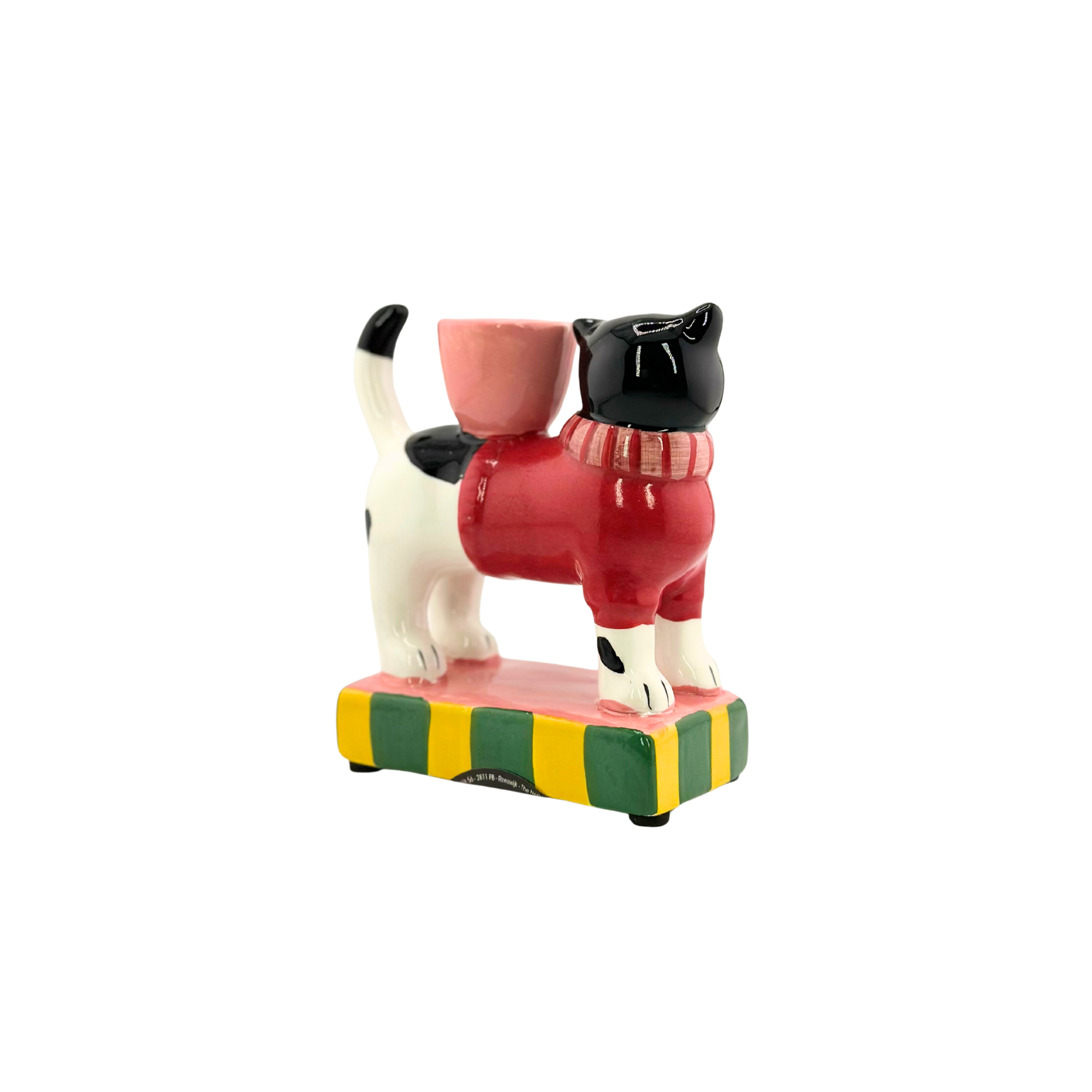 Kerzenhalter Katze