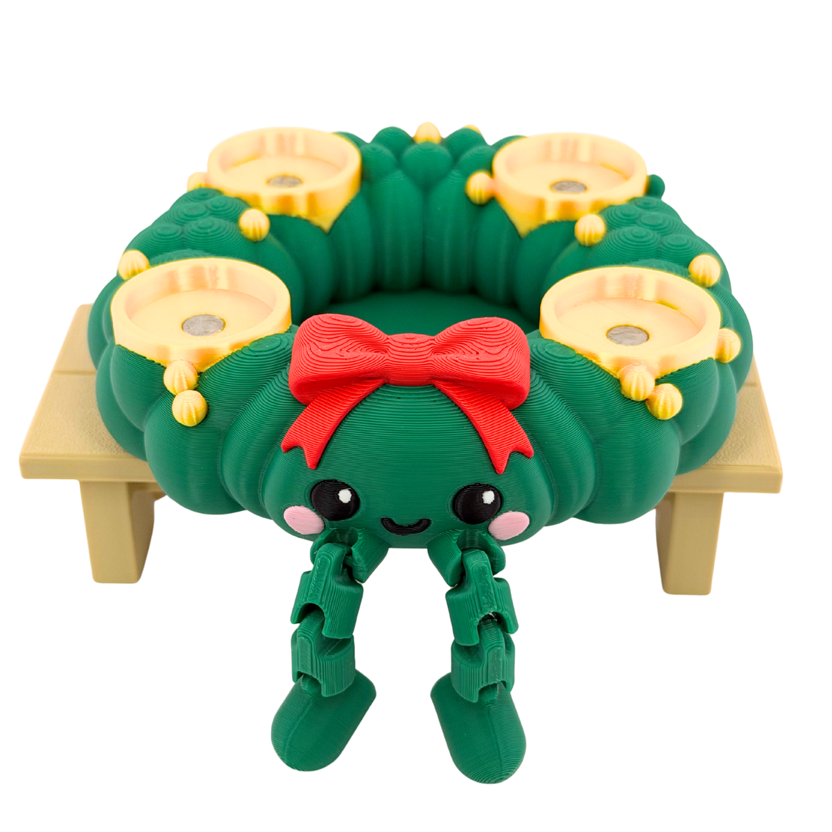 Adventskranz Männchen