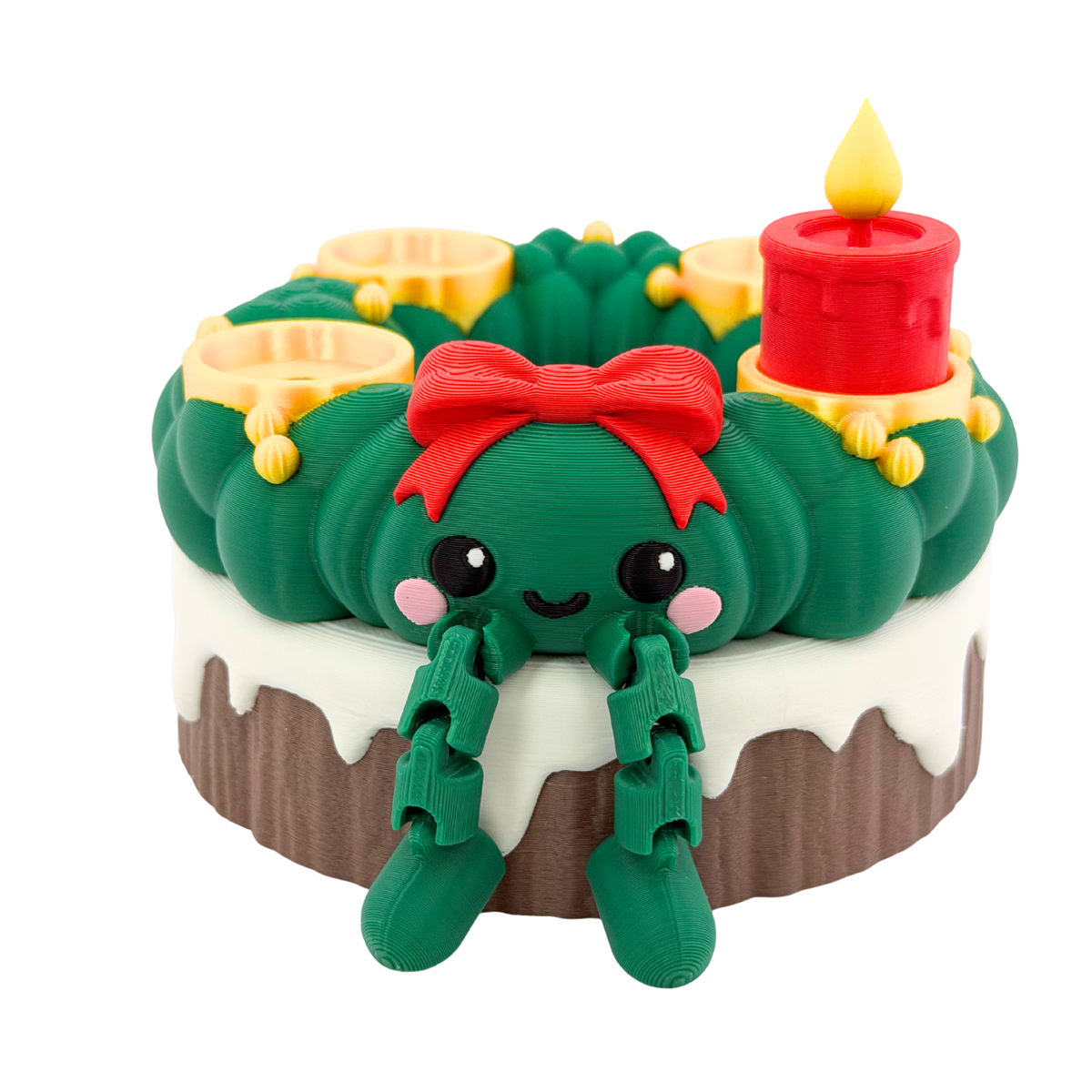 Adventskranz Männchen