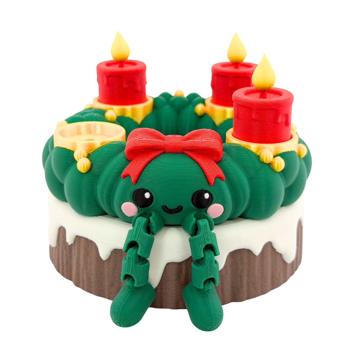 Adventskranz Männchen