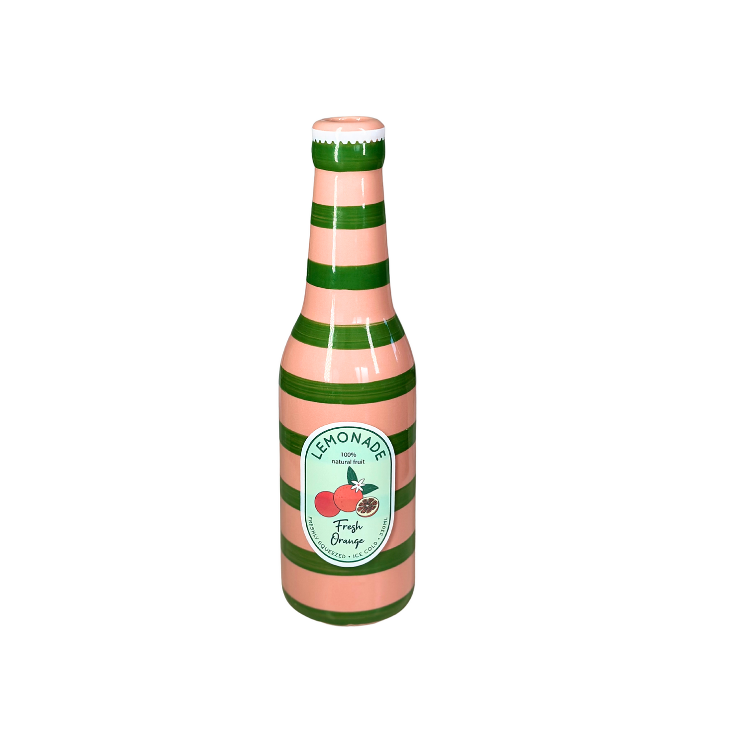 Vase „Lemonade Love“  Fruchtige Deko mit Retro-Vibes