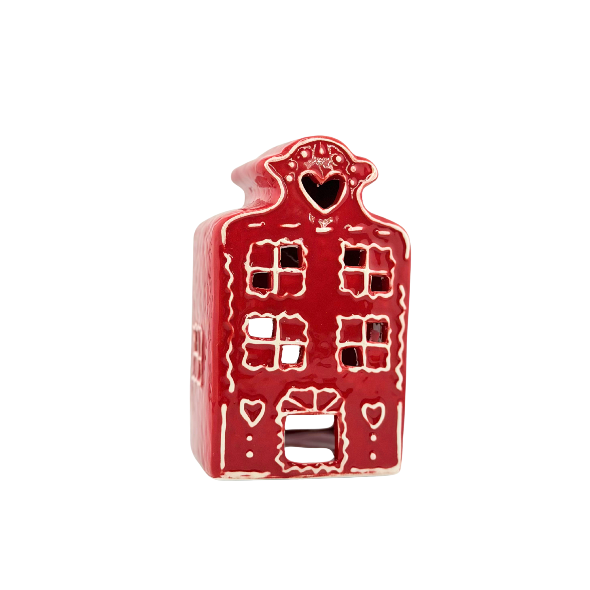 Lichterhaus rot