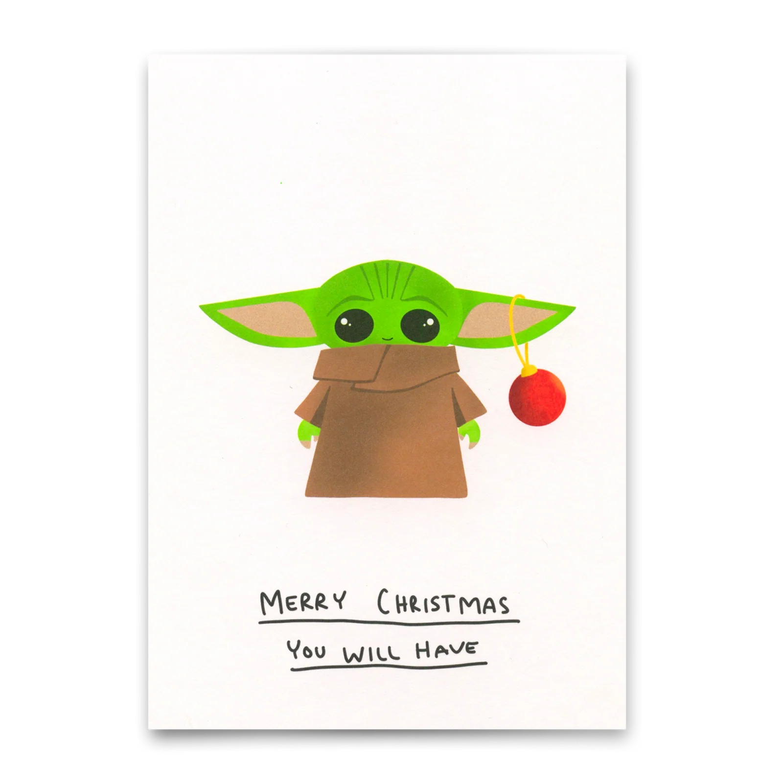 Karte Merry Christmas you will have